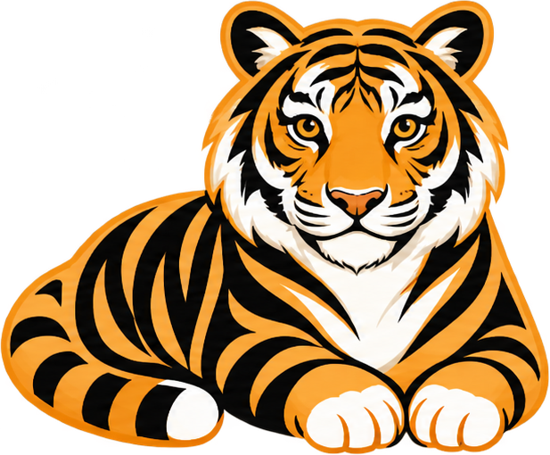 Tiger Companion Care Mascot